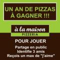 Un an de pizza agenda
